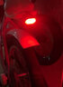 永久自行车灯尾灯儿童车夜骑照明安全警示灯山地车骑行装备配件车前灯 Q6车尾灯-红光 实拍图