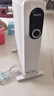 飞利浦（PHILIPS） 电热油汀取暖器家用油丁小型卧室暖气烤火炉电暖器气油酊电暖气片烘衣大面积 云白（机械旋钮款） 实拍图