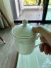 洁雅杰陶瓷茶杯 带盖水杯子(350ml)陶瓷茶杯陶瓷办公杯 银河杯 实拍图