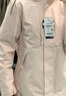 骆驼（CAMEL）三防冲锋衣户外登山服防风防水防污三合一运动外套 AD22263513X，抓绒内胆樱蛤粉女 XL 实拍图
