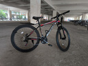 飞鸽山地自行车成年人男女变速轻便双碟刹学生青少年越野赛车山地车 黑红色 辐条轮 适合175-195cm 27.5英寸 24速顶配 实拍图