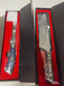 CAEO日本大马士革钢菜刀厨刀切肉片厨具刀具全套家用德国厨师厨房套装 5件套日本钢【送】刀座+石+剪 实拍图