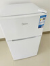 美的（Midea）112/88电冰箱两开门双温冷藏冷冻美妆家用办公室宿舍出租屋房迷你小巧型不占地节能省电便携 【不挑户型】88升轻音低耗BCD-88CM 实拍图