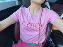 Calvin Klein内衣【摩登引力带】女士提花ck棉质裆微弹性感比基尼三角内裤女 100-月光白 1条 S 实拍图