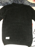 啄木鸟秋冬季毛衣男士装圆领保暖加绒加厚款衫线针织打底衫潮流修身衣服 黑色 M 实拍图