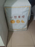 百菲滚筒洗衣机罩套西门子海尔小天鹅lg9/10公斤防水防晒防尘通用罩子 心想事橙【粘贴拉链两用】 加大码-XL(10-12公斤) 实拍图