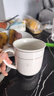Edo茶杯 办公杯会议杯陶瓷杯盖开会杯子商务会议水杯带盖6只套装礼品 实拍图