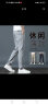 猫人（MiiOW）休闲裤男士春夏季薄款直筒长裤透气速干运动裤子男 灰色 2XL  晒单实拍图