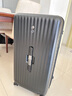 爱可乐（Echolac）超大容量拉杆箱时尚方形旅行箱TSA密码锁箱行李箱PC183K黑色28吋 实拍图