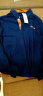 南极人长袖T恤男春秋款翻领纯色男士衣服男装春装体恤打底衫 T102藏青常规 175/XL 实拍图