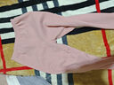 浪莎儿童保暖内衣套装女童秋冬阳离子加绒睡衣家居服女孩秋衣秋裤套装 粉色-宽条纹 140（建议身高130-140）  实拍图