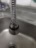 炫依酷水龙头防溅头嘴延伸器过滤器嘴厨房用品花洒加长节水器起泡器喷头 短款（送1个万能接头） 实拍图