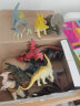 纽奇（Nukied）儿童恐龙玩具男孩3-6岁动物模型霸王龙长颈鹿野生动物套装礼物 恐龙乐园12件套【恐龙手册】 实拍图