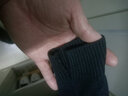 【两件装 加绒可选】毛衣男秋冬季针织衫打底毛衫新款半高领毛衣加厚保暖毛线衣潮流 黑色+深灰色 3XL 实拍图