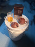佳叶（JIAYE）加厚食品级塑料桶密封桶酱菜桶包装小水桶打包桶海蜇桶手提桶带盖 35L白色 晒单实拍图