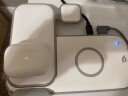 森泊（xoopar）三合一无线充电器适用华为Mate60Pro三星苹果15手机FreeBudsPro2耳机iWatch手表多功能折叠支架 五合一白色基础版 (无快充头) 实拍图