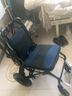 Vecin维驰铝合金轮椅折叠超轻便可躺式老年人专用旅行便携式代步手推车 2基础款-双轮减震+带拉杆+透气坐垫+9kg 实拍图