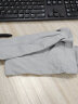 杜森纳（DUSENNA）3双装防晒袖夏季冰袖男户外运动休闲袖套男女通用 DU针织冰袖 灰色套指（3双装）  实拍图