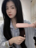 扬子直发梳负离子养发护发迷你直卷两用直发梳造型内扣顺发电梳子高颅顶不伤发夹板卷发梳 粉色【陶瓷釉/负离子双重护发+持久定型】 实拍图