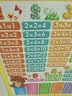 宝宝早教挂图幼儿童拼音启蒙认知识字表卡字母表墙贴益智玩具 凹凸版幼儿早教挂图 乘法口诀 开学季 实拍图