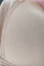 婧麒（JOYNCLEON）哺乳文胸孕妇内衣怀孕期哺乳薄款喂奶文胸产后前开扣无钢圈托聚拢 肤色3128【薄款透气聚拢】 90B 实拍图