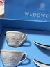 WEDGWOOD[618保价]欢愉假日树莓2杯2碟咖啡杯碟精致茶杯碟高颜值下午茶 欢愉假日2杯2碟(蓝色+树莓) 实拍图