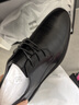 海澜之家（HLA）皮鞋男士商务休闲系带正装德比鞋子男 黑色 39 实拍图