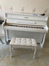 海蒂诗 立式电钢琴88键重锤烤漆成人专业数码钢琴幼师考级钢琴智能钢琴 B-88烤漆白-蓝牙-缓降盖-配琴凳 实拍图