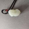 依思晨  和田玉貔貅吊坠男女款天然白玉辈辈有钱玉石貔貅挂件情侣项链  附带证书 辈辈有钱貔貅女款 实拍图
