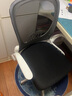奥伦福特 电脑椅 家用办公椅靠背椅转椅书房椅子学生座椅人体工学椅学习椅 JF-白框黑网【折叠背】 实拍图