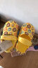 巴布豆（BOBDOG）儿童拖鞋男女童宝宝凉鞋室内外软底洞洞鞋 黄色 160码 晒单实拍图