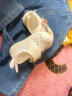 迪士尼（Disney）女宝宝鞋子公主软底镂空透气1-3两岁半春夏季学步鞋婴儿小童网鞋 白色 18码内长13厘米 晒单实拍图