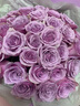 插画鲜花速递紫玫瑰混搭花束求婚表白送女友老婆生日礼物全国同城配送 19朵紫玫瑰蝴花束—浪漫 实拍图