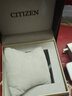 西铁城（CITIZEN）小蓝针光动能小牛皮日历星期显示防水商务休闲手表男情人节礼物 小蓝针AO9000-06B京仓速发 实拍图