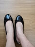 reemoor睿慕芭蕾透气舒适鞋婚鞋2025夏季女鞋防滑平底单鞋女百搭红色 经典款 黑色 39 实拍图