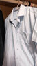 凡客诚品衬衫男商务易打理纯色西服正装衬衣男士白衬衫 短-蓝斜纹 38 卡码建议拍大一码 实拍图