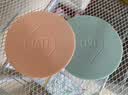INMIND HOUSE玻璃杯水杯垫隔热垫餐桌创意卡通硅胶办公室ins风防烫碗垫防滑垫 蓝色淘气猫 实拍图