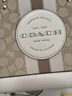 蔻驰（COACH）【品牌直供】DEMPSEY22女士小号托特包单肩手提斜挎包C8417IMDQC 实拍图