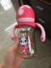 乐儿宝(bobo) 奶瓶宽口径PPSU材质奶瓶婴儿蘑菇奶瓶带吸管手柄 260ml红色/6-9个月 晒单实拍图