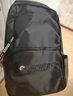 斯凯奇（Skechers）双肩包男女同款学生经典红色书包时尚大容量休闲运动旅行通勤背包 碳黑/0018 实拍图