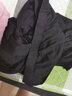金三塔秋裤100%桑蚕丝单裤打底裤1NZF8C801 黑色7100 M 实拍图