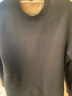 真维斯（Jeanswest）冬季卫衣男士加绒加厚保暖羊羔绒外套宽松大码青少年国潮圆领上衣 黑#ZS纯色 M 【重磅面料】 实拍图