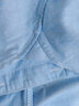 无印良品 MUJI 男式 水洗 牛津 纽扣领衬衫 ACA01C1A 长袖休闲百搭衬衫 萨克森蓝 L 实拍图