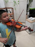 木棉花小提琴成人练习考级手工实木初学者专业级儿童入门 V236升级演奏款 1/2 身高135cm左右适用 实拍图