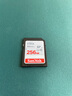 闪迪（SanDisk）SD内存卡  单反相机sd存储卡 至尊高速版 256G 读速高达150M/S 实拍图