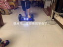 领奥儿童电动自动平衡车3-6-12岁成年人智能体感代步10岁到15岁以上腿控双轮新款两轮平行车 54V旗舰越野黑  三控APP+越野轮 实拍图