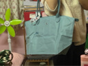 珑骧（LONGCHAMP）新品 女士大号长柄可折叠手提单肩饺子包托特包购物袋女包 1899 089 P68 海军蓝 实拍图