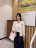 纽芝兰（NUCELLE）托特包2025新飞马老花腋下包通勤女包HOBO单肩斜挎水桶包生日礼物 实拍图
