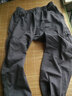 泽荃（zequan）新款阔腿裤男士多口袋工装裤秋冬大码直筒休闲裤男装户外宽松长裤 B2012铁灰色 M 【适合体重100-120斤】 实拍图