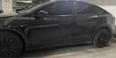适用特斯拉modely19寸轮毂盖新款直边轮毂特斯拉太阳神款轮毂盖 老款Y 光面哑黑色4个+哑黑T标 实拍图